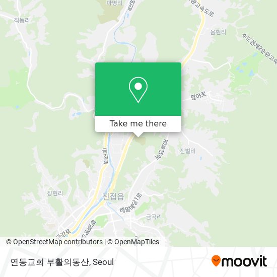 연동교회 부활의동산 map