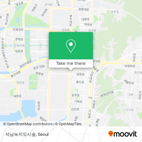 석남녹지도시숲 map