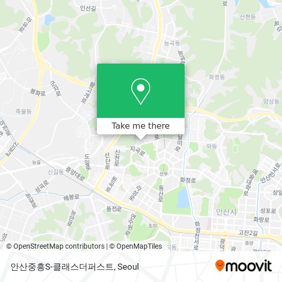 안산중흥S-클래스더퍼스트 map