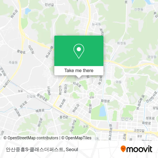 안산중흥S-클래스더퍼스트 map