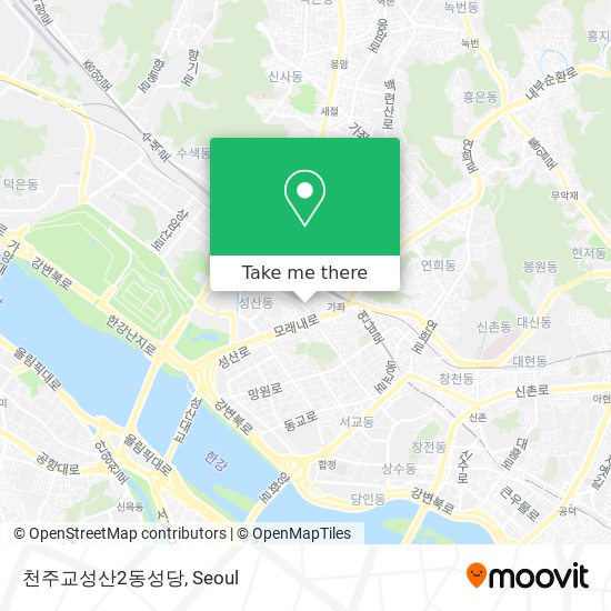 천주교성산2동성당 map