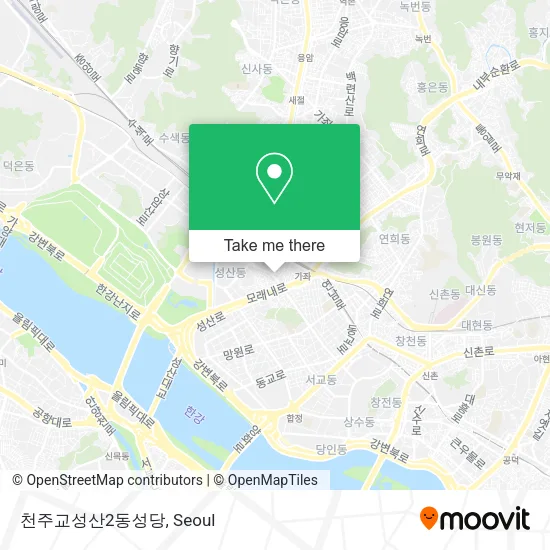 천주교성산2동성당 map