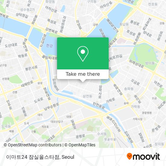 이마트24 잠실올스타점 map