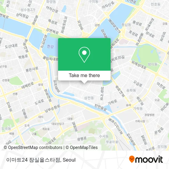 이마트24 잠실올스타점 map