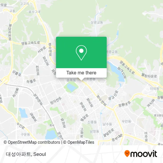 대성아파트 map