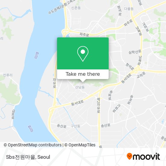 Sbs전원마을 map