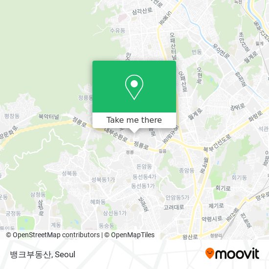 뱅크부동산 map