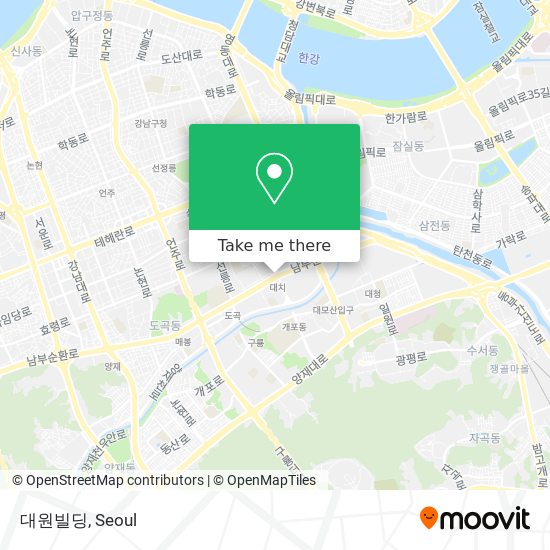 대원빌딩 map