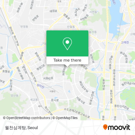 월천삼계탕 map