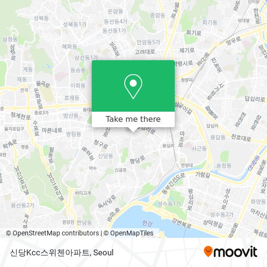 신당Kcc스위첸아파트 map