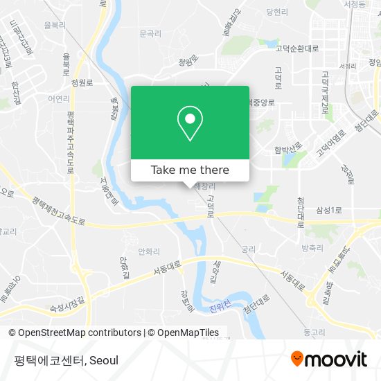 평택에코센터 map