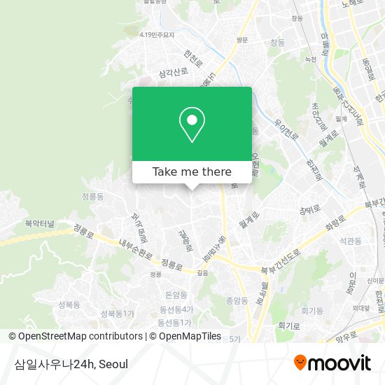 삼일사우나24h map
