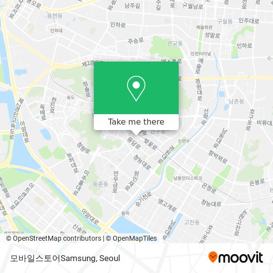 모바일스토어Samsung map