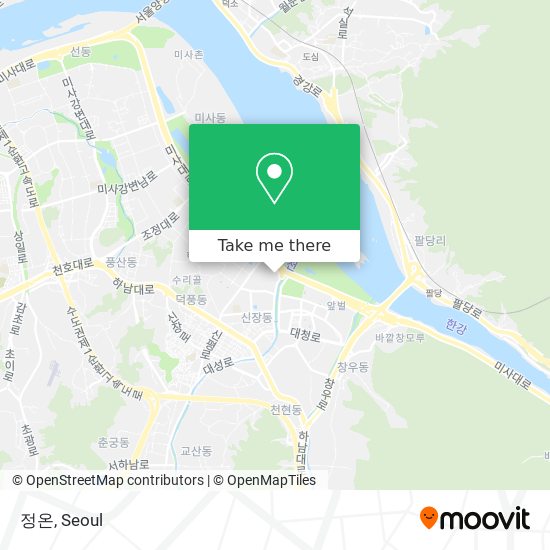 정온 map