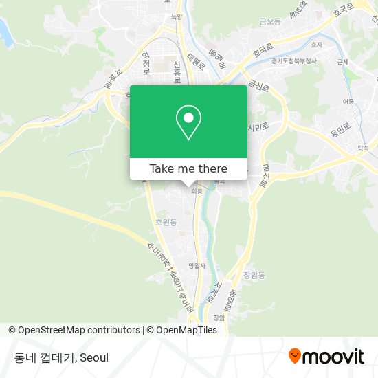 동네 껍데기 map
