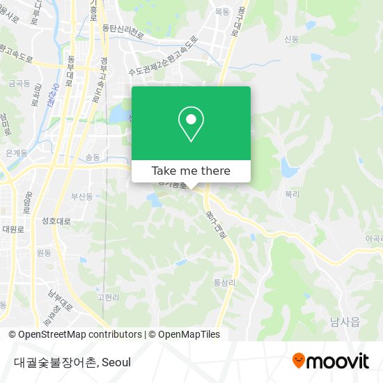 대궐숯불장어촌 map