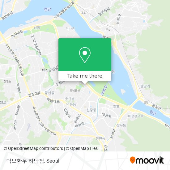 먹보한우 하남점 map