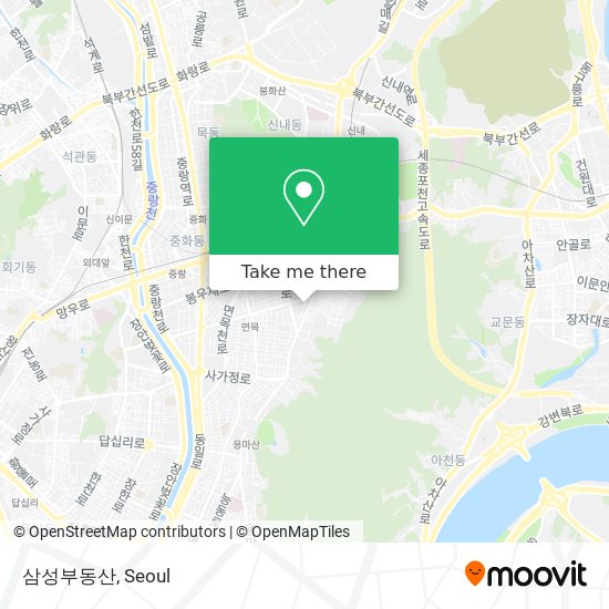 삼성부동산 map