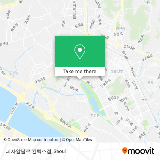 피자알볼로 킨텍스점 map
