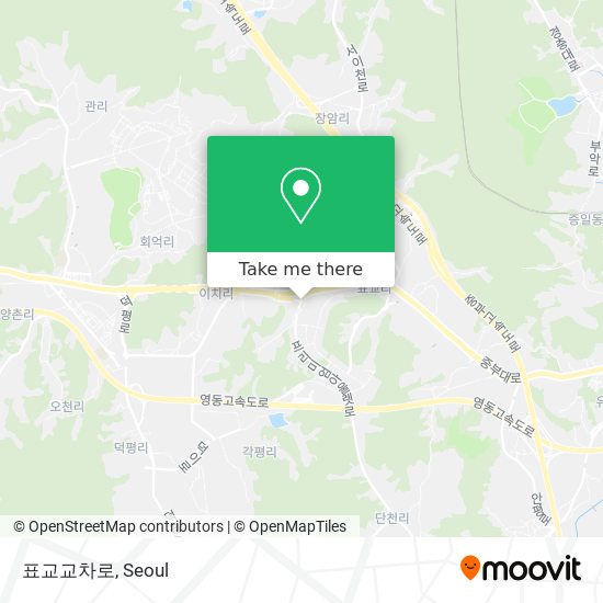 표교교차로 map