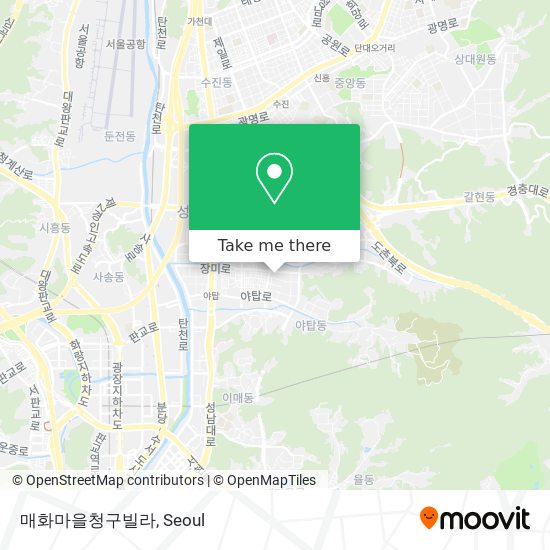 매화마을청구빌라 map