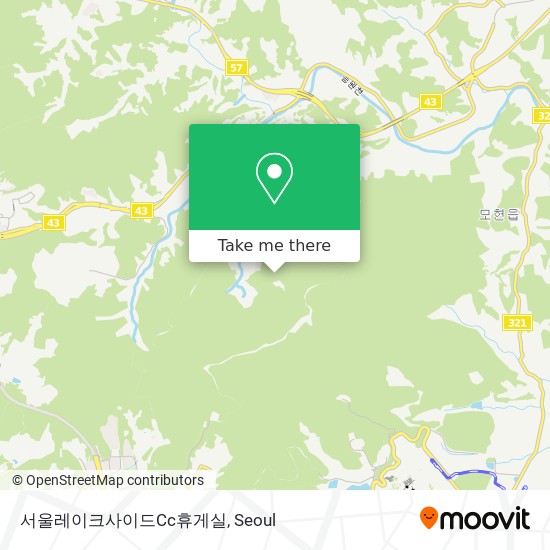 서울레이크사이드Cc휴게실 map