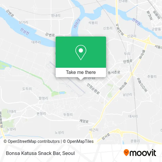 Bonsa Katusa Snack Bar map