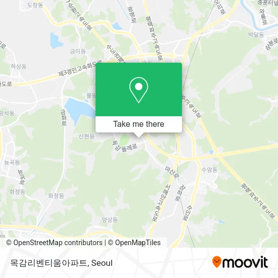 목감리벤티움아파트 map