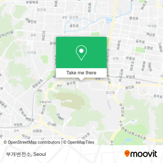 부개변전소 map