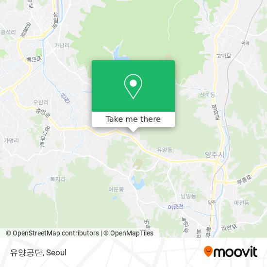 유양공단 map