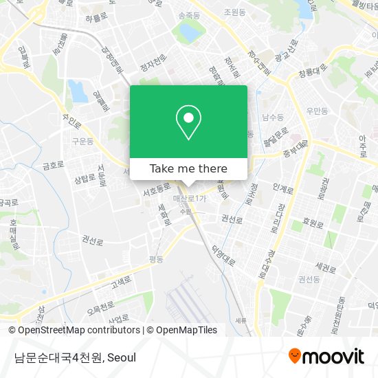 남문순대국4천원 map