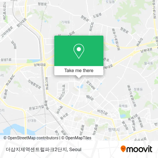 더샵지제역센트럴파크2단지 map