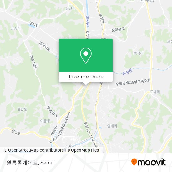 월롱톨게이트 map
