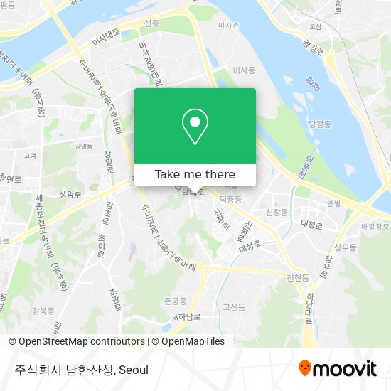 주식회사 남한산성 map