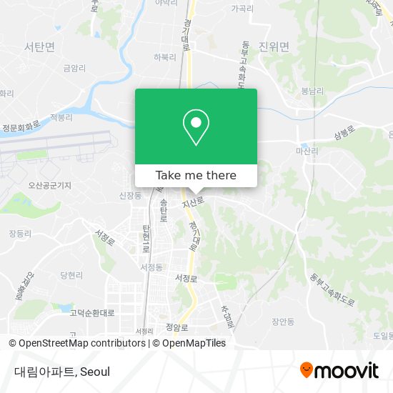 대림아파트 map
