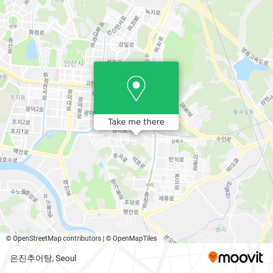 은진추어탕 map