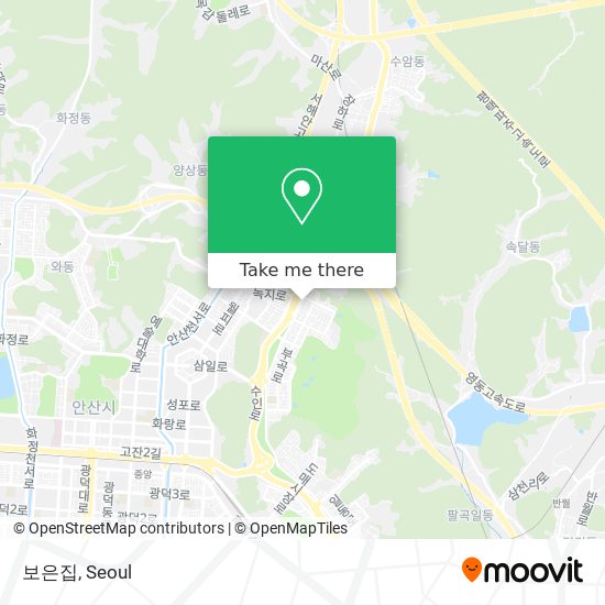 보은집 map