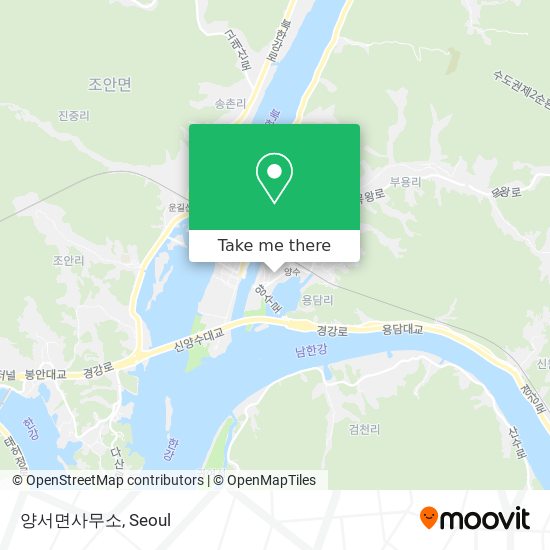 양서면사무소 map