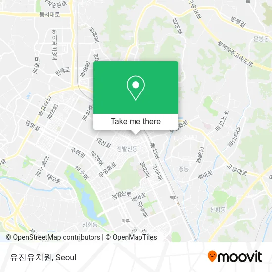 유진유치원 map