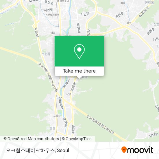 오크힐스테이크하우스 map