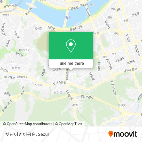 햇님어린이공원 map