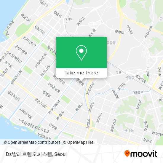 Ds발레르텔오피스텔 map