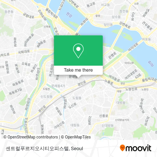 센트럴푸르지오시티오피스텔 map