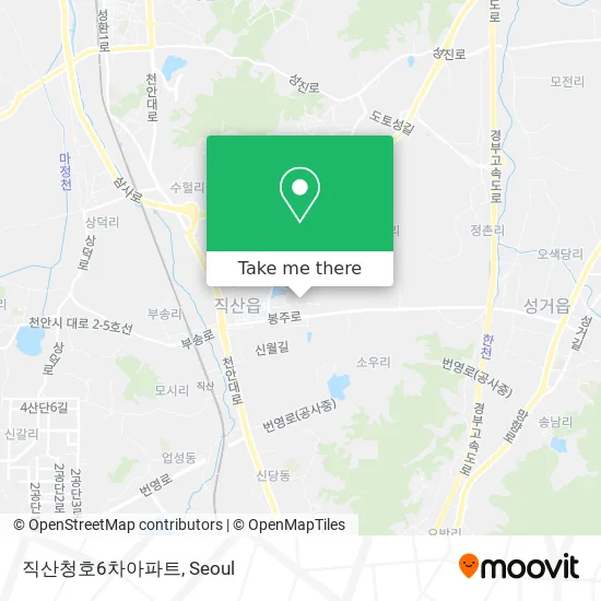 직산청호6차아파트 map