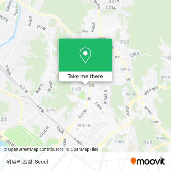 위일리츠빌 map