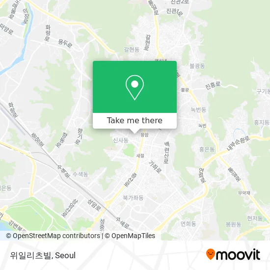 위일리츠빌 map