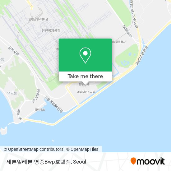 세븐일레븐 영종Bwp호텔점 map