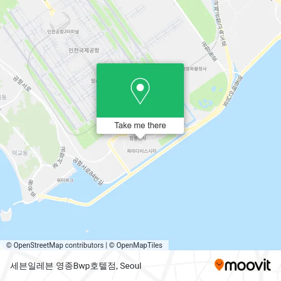 세븐일레븐 영종Bwp호텔점 map