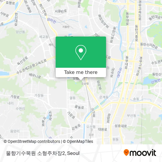 물향기수목원 소형주차장2 map