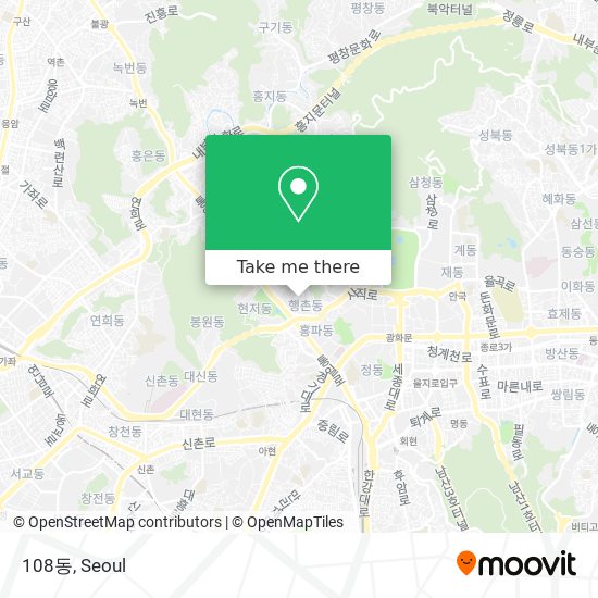 108동 map